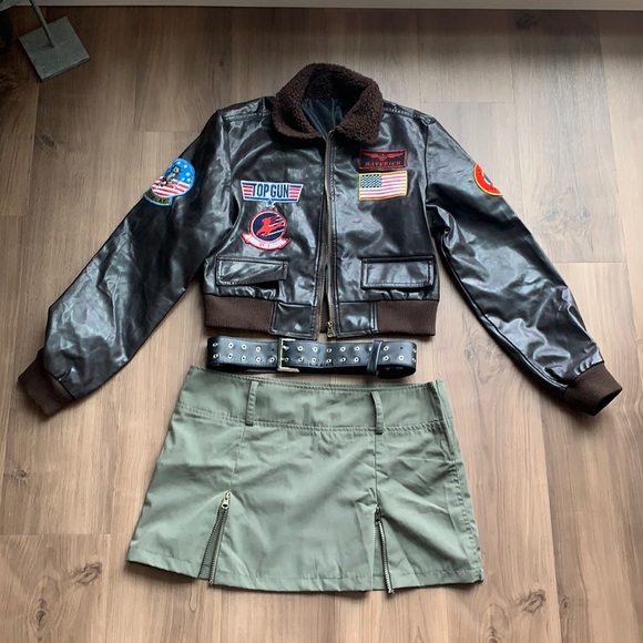 Top Gun Bomber jacket set